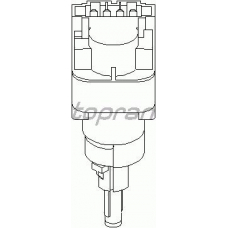 110 828 TOPRAN Выключатель фонаря сигнала торможения