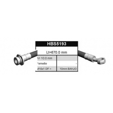 HBS5193 QUINTON HAZELL Тормозной шланг