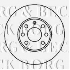 BBD4073 BORG & BECK Тормозной диск