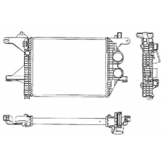 2204101 BEHR Intercooler