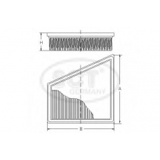 SB 097 SCT Воздушный фильтр