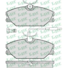 05P445 LPR Комплект тормозных колодок, дисковый тормоз