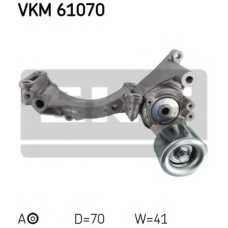 VKM 61070 SKF Натяжной ролик, поликлиновой  ремень