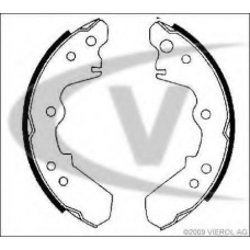 V40-8102 VEMO/VAICO Комплект тормозных колодок