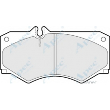 PAD420 APEC Комплект тормозных колодок, дисковый тормоз
