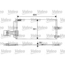 816603 VALEO Интеркулер