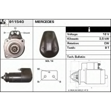 911540 EDR Стартер