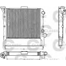 383852 VALEO Радиатор, охлаждение двигателя