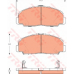 GDB7528 TRW Комплект тормозных колодок, дисковый тормоз