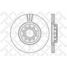 6020-4773V-SX STELLOX Тормозной диск