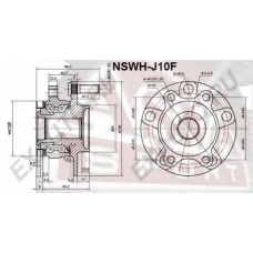 NSWH-J10F ASVA Ступица колеса