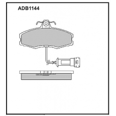 ADB1144 Allied Nippon Тормозные колодки