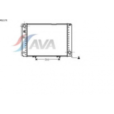 MS2175 AVA Радиатор, охлаждение двигателя