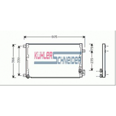 2121601 KUHLER SCHNEIDER Конденсатор, кондиционер