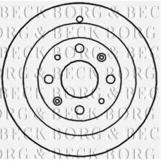 BBR7195 BORG & BECK Тормозной барабан