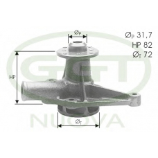 PA12014 GGT Водяной насос