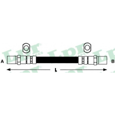 6T46920 LPR Тормозной шланг