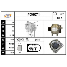 FO8071 SNRA Генератор