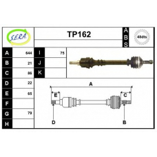 TP162 SERA Приводной вал