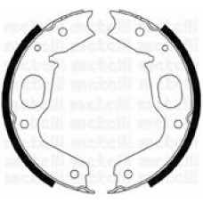 53-0264 METELLI Комплект тормозных колодок, стояночная тормозная с