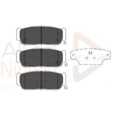 ADB31218 COMLINE Комплект тормозных колодок, дисковый тормоз