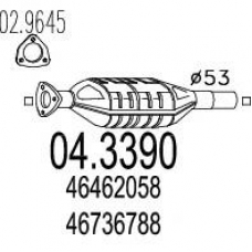 04.3390 MTS Катализатор