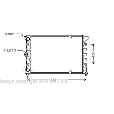 VWA2018 AVA Радиатор, охлаждение двигателя
