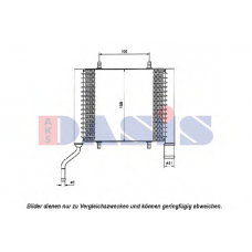 481720N AKS DASIS Радиатор, охлаждение двигателя
