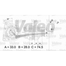 437309 VALEO Генератор