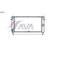 OL2107 AVA Радиатор, охлаждение двигателя