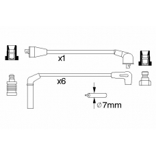 0 986 357 248 BOSCH Комплект проводов зажигания