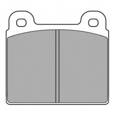 FBP-0308 FREMAX Комплект тормозных колодок, дисковый тормоз
