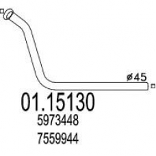 01.15130 MTS Труба выхлопного газа