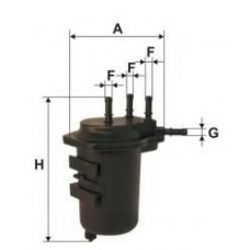 XN135 UNIFLUX FILTERS Топливный фильтр