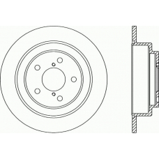 BDR1492.10 OPEN PARTS Тормозной диск