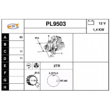 PL9503 SNRA Стартер