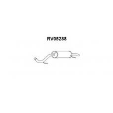 RV05288 VENEPORTE Глушитель выхлопных газов конечный