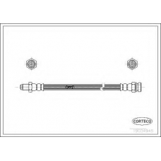 19034945 CORTECO Тормозной шланг