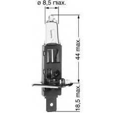 0500112553 BERU Лампа накаливания, фара дальнего света; лампа нака