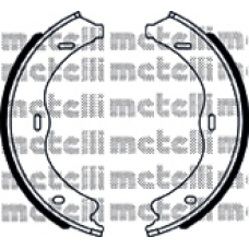 53-0507 METELLI Комплект тормозных колодок, стояночная тормозная с