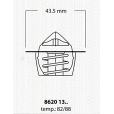 8620 1382 TRISCAN Термостат, охлаждающая жидкость