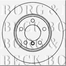 BBD5264 BORG & BECK Тормозной диск