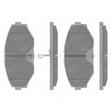 SP 440 PR SCT Комплект тормозных колодок, дисковый тормоз