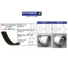 KH 67 HUTCHINSON Комплект ремня грм