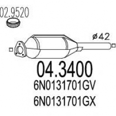 04.3400 MTS Катализатор