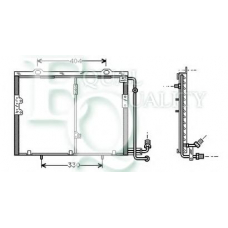 CO0105 EQUAL QUALITY Конденсатор, кондиционер