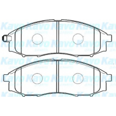 BP-6581 KAVO PARTS Комплект тормозных колодок, дисковый тормоз