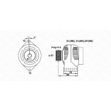 063377491010 MAGNETI MARELLI Генератор