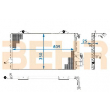 7401525 BEHR Condenser