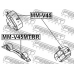MM-V45MTRR FEBEST Подвеска, двигатель